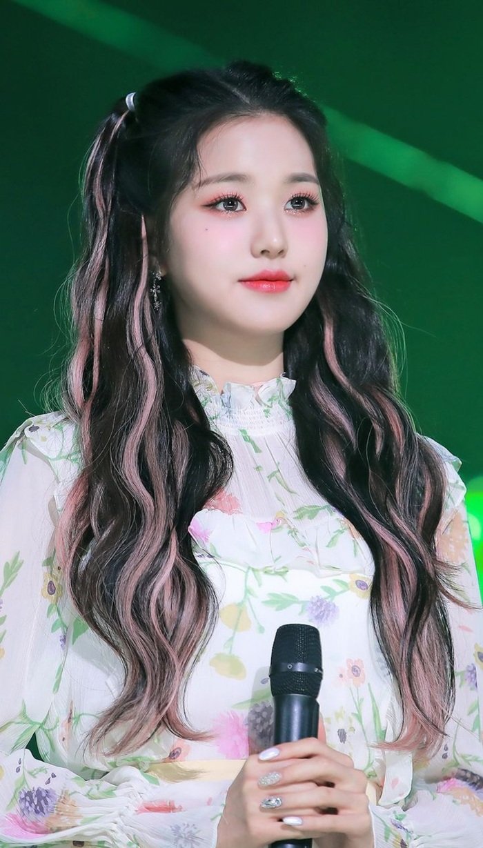 nhuộm highlight tóc dài