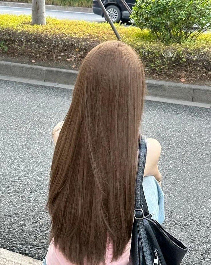 nhuộm màu nâu tây