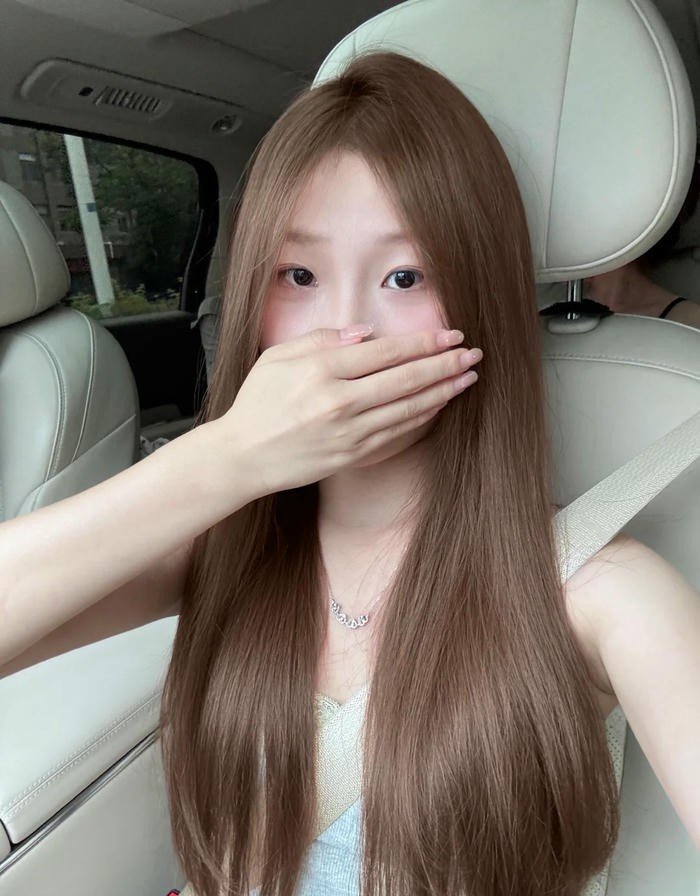 nhuộm nâu hạt dẻ