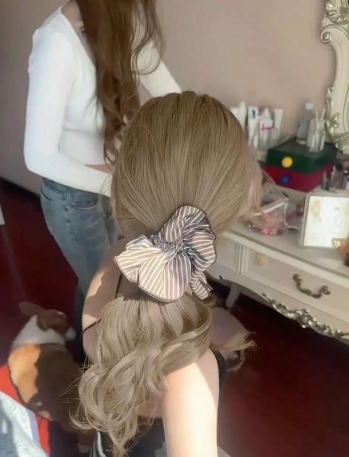 nhuộm nâu trà sữa