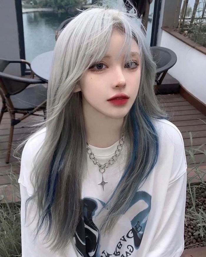 nhuộm ombre tóc layer