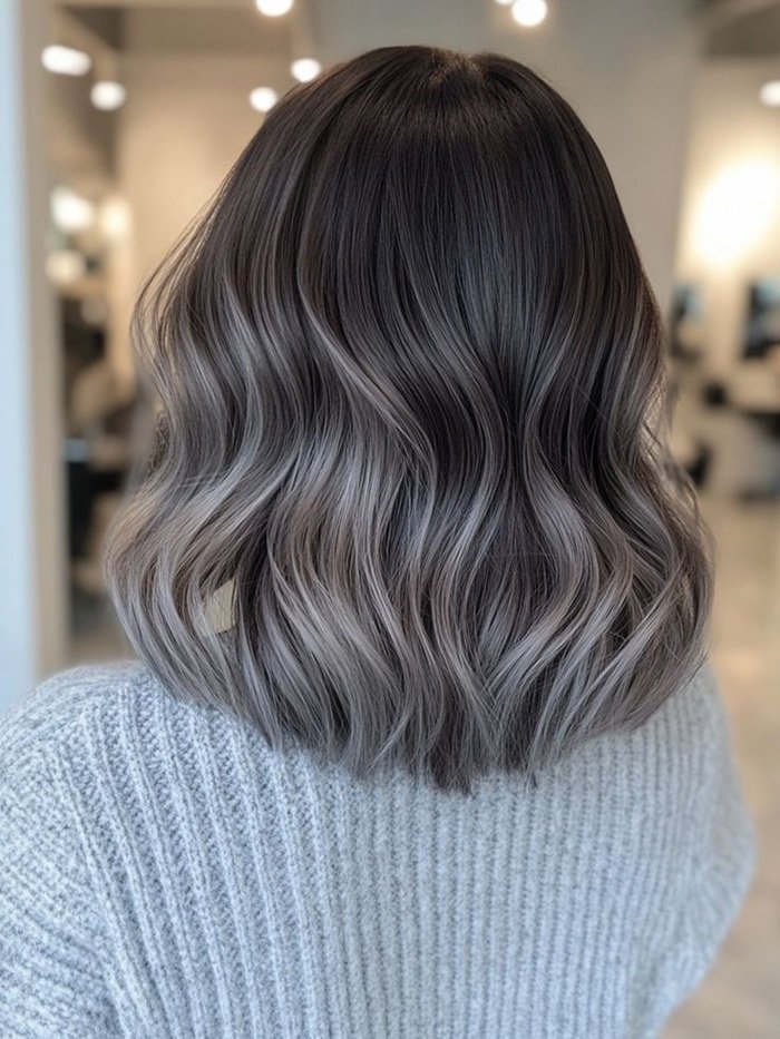 nhuộm ombre tóc ngắn