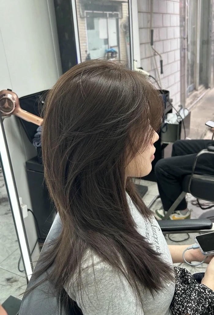 nhuôm tóc màu nâu lạnh