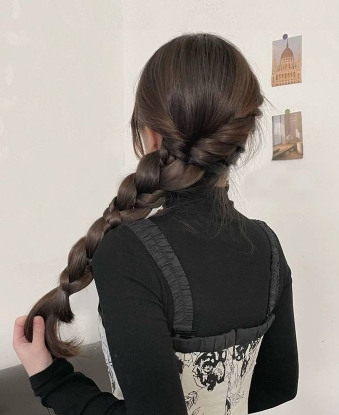 tóc đuôi sam cho nữ