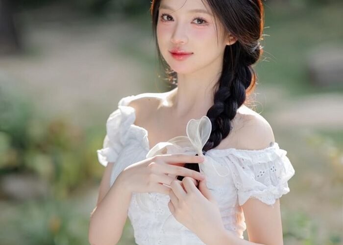 tóc đuôi sam nữ