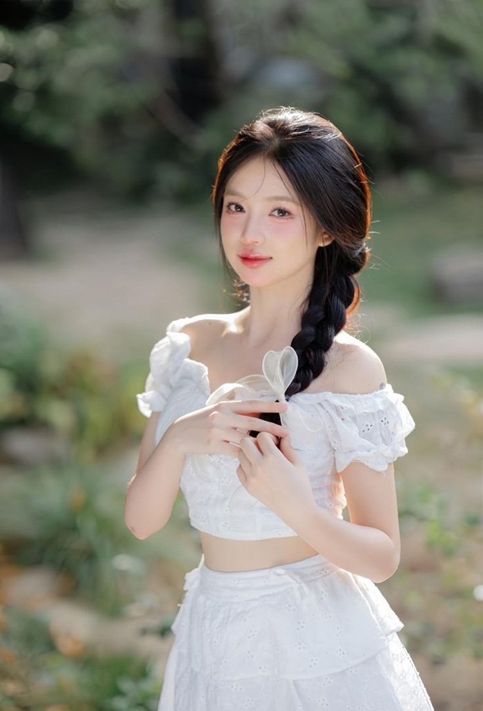 tóc đuôi sam nữ