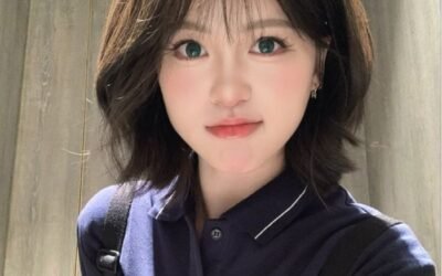 tóc layer nữ mặt tròn