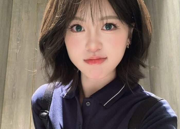 tóc layer nữ mặt tròn