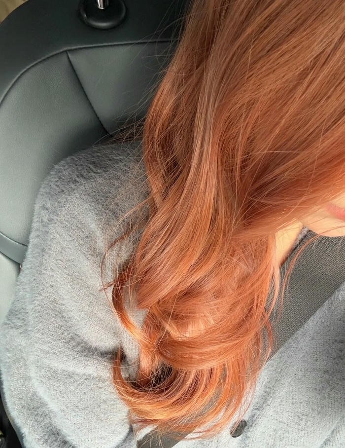 tóc màu nâu cam