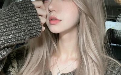 tóc màu trà sữa xám khói