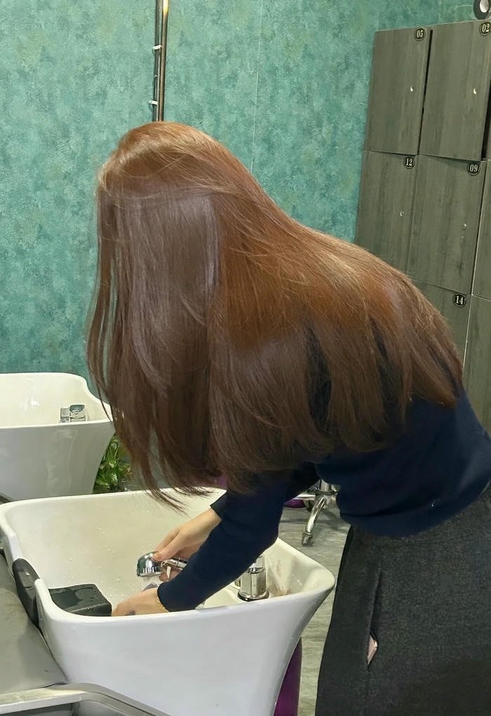 tóc nâu cam trầm